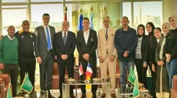 الوفد الفرنسي رفيع المستوى يزور الاتحاد السكندري لتعزيز التعاون الرياضي والثقافي 1